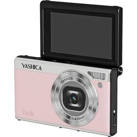 Digitálny fotoaparát Yashica Tank ružový

