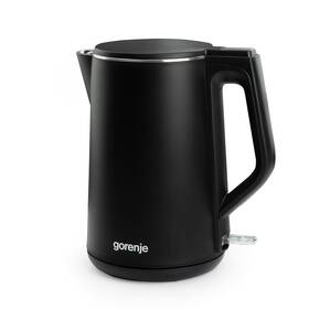 Rýchlovarná kanvica Gorenje K15DWBK čierna farba
