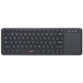 Klávesnica C-Tech WLTK-01 s touchpadom čierna

