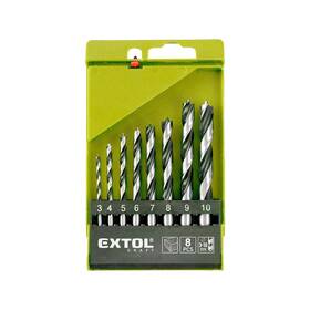 Sada vrtákov Extol Craft 1142 (8 ks) 

