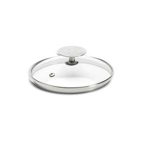 Pokrievka de Buyer 3429.14, 14 cm, sklo/nerez 

