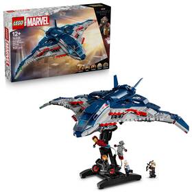 Stavebnica LEGO® ǀ Marvel 76325 Avengers 2: Vek Ultrona Stíhačka Quinjet 

