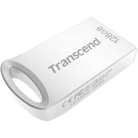 USB flashdisk Transcend JetFlash 710S 128GB strieborný

