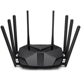Router Mercusys MR90X, AX6000 Dual-Band Wi-Fi 6 čierny

