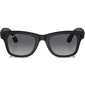 Inteligentné okuliare Meta Ray-Ban Wayfarer - Matte, Polarized Gradient Graphite čierne

