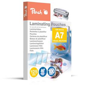  Laminovacie fólie Peach A7 (80x111mm), 125mic, 100 ks