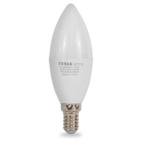 LED žiarovka Tesla Lightning sviečka, E14, 7W, teplá biela 

