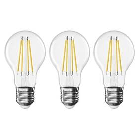 LED žiarovka EMOS Filament klasik, 3,8 W, 806lm, E27, neutrálna biela, 3ks 

