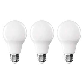 LED žiarovka EMOS Classic, E27, 9,5 W, teplá biela (3 ks) 

