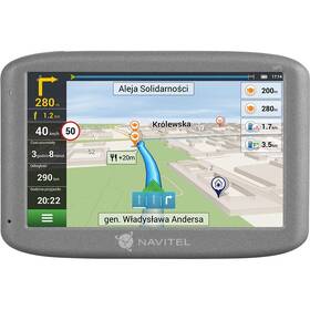 Navigačný systém GPS NAVITEL E501 Lifetime sivá


