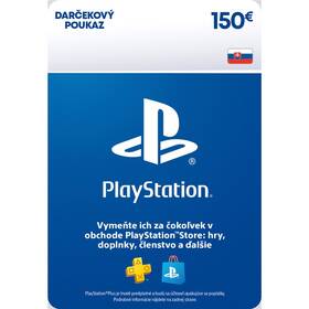  Sony PlayStation Store SK - elektronická peňaženka 150 EUR 

