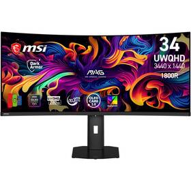 Herný monitor MSI MAG 341CQP QD-OLED X28 čierny

