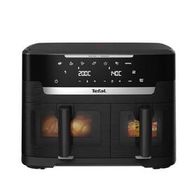 Fritéza teplovzdušná Tefal EY9478E0 Ever Fry XXL Dual+ čierna

