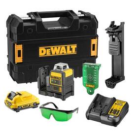 Čiarový laser Dewalt DCE0811D1G-QW (s batériou) 

