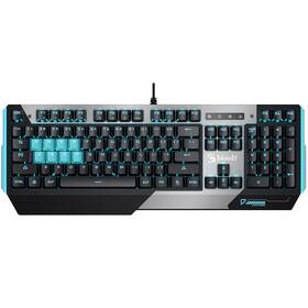 Klávesnica A4Tech Bloody B865, USB, CZ čierna/sivá

