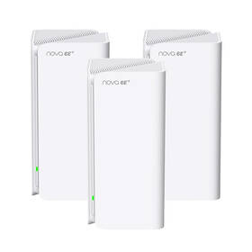 Kompletný Wi-Fi systém Tenda MX21 Pro, Wireless AXE5700 Mesh router WiFi 6E (3 ks) biely

