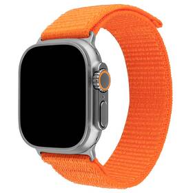 Remienok FIXED Nylon Sporty Strap na Apple Watch Ultra 49mm oranžový

