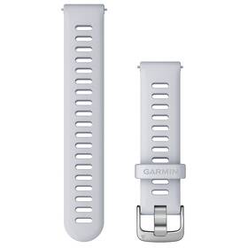 Remienok Garmin Quick Release (18 mm), pracka silver biely

