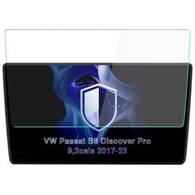 Ochranná fólia pre autorádio 3mk TechWrap Matte Center Display na VW Passat B8 Discover Pro 2017-23 

