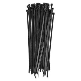 Sťahovacie pásky EMOS 250×4,8MM, 100KS čierne

