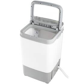 Mini práčka Adler AD8057 sivá/biela

