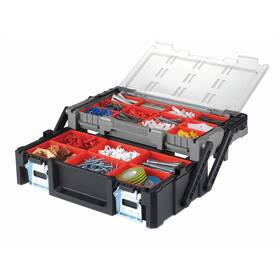 Box na náradie Keter Cantilever Tool Box 18" čierny/sivý/červený

