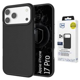 Kryt na mobil 3mk HARDY Shockproof MagCase na Apple iPhone 17 Pro čierny

