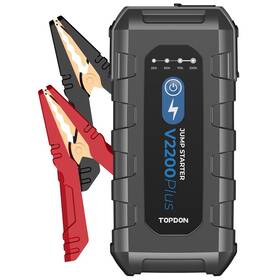 Nabíjačka/Štartovací box Topdon Car Jump Starter V2200Plus, 16000mAh čierne

