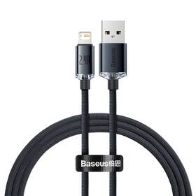 Kábel Baseus USB/L 2,4A 1,2M BK 

