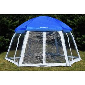 Zastrešenie bazéna SportTeam 500 x 433 x 250 cm biele/modré

