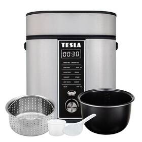 Multifunkčný ryžovar Tesla RC400 Low Carb strieborný

