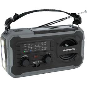 Rádioprijímač Thomson RT280G čierny/sivý

