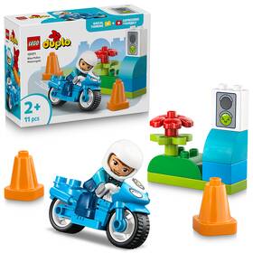 Stavebnica LEGO® DUPLO® 10471 Modrá policajná motorka 

