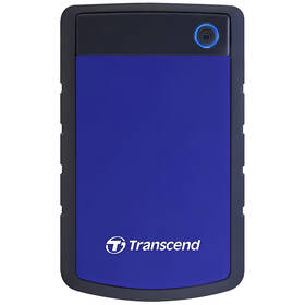 Externý pevný disk Transcend 25H3B 2TB, USB 3.0 (3.1 Gen 1) čierny/modrý

