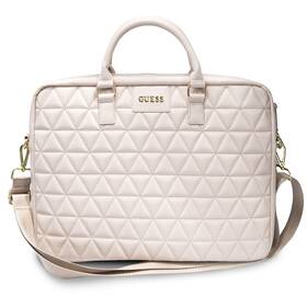 Brašna na notebook Guess Quilted 15" ružové

