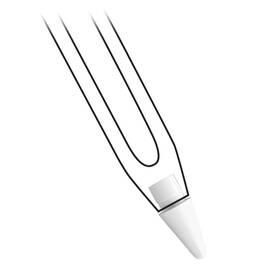 Hroty doodroo pre Apple Pencil 1st-2nd Gen, 3 ks biely

