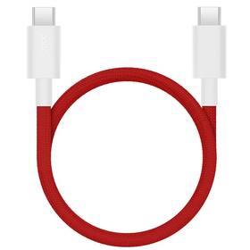 Kábel OnePlus Magnetic USB-C/USB-C, 1.2m červený


