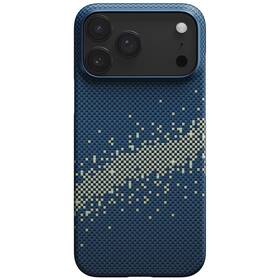 Kryt na mobil Pitaka Ultra-Slim Milky Way Galaxy na Apple iPhone 17 Pro modrý/žltý

