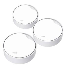 Kompletný Wi-Fi systém TP-Link Deco X50-PoE Mesh, AX3000 (3 ks) biely

