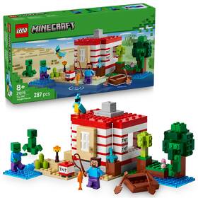 Stavebnica LEGO® Minecraft®  21275 TNT dům v džungli 

