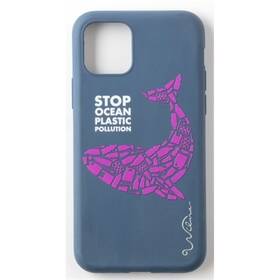 Kryt na mobil Wilma Whale Eco na Apple iPhone 11 Pro modrý

