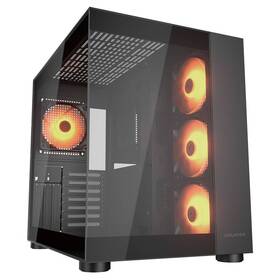Case Cougar FV150 RGB Dual-Chamber čierna

