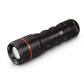 Lampáš Connect IT GLEAM 500 LED, 4x AAA čierna


