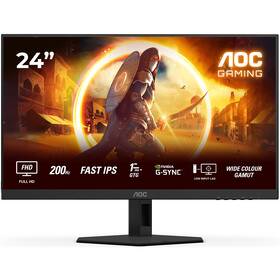 Herný monitor AOC 24G4HRE čierny


