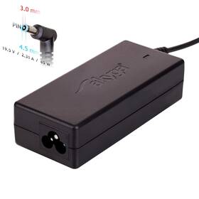 Sieťový adaptér Akyga pre notebook 19.5V/2.31A/42W 4.5x3.0 mm + pin Dell 1.2m 

