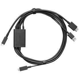 Kábel Wacom One 12/13T - 3 in 1 cable čierne


