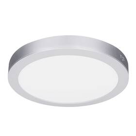LED stropné svietidlo Solight WD244-S 24 W, 3CCT, priemer 30 cm strieborné


