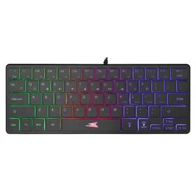 Klávesnica Baracuda SEAHORSE, US layout čierna

