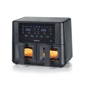 Fritéza teplovzdušná Ariete Air Fryer 4631 Double, 9 l čierna

