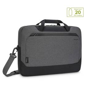 Brašna na notebook Targus 15.6" Briefcase EcoSmart sivá

